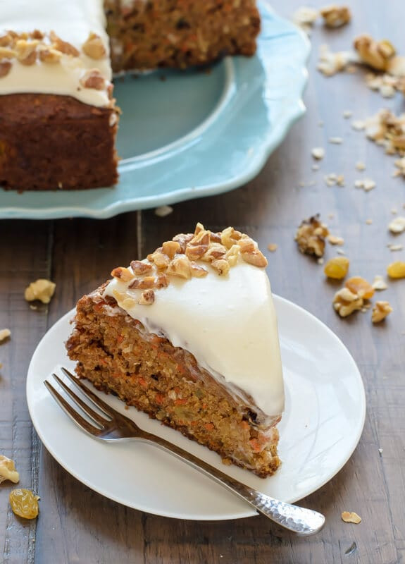 Healthy Carrot Cake Recipe With Pineapple
 Healthy Carrot Cake with Light Cream Cheese Frosting