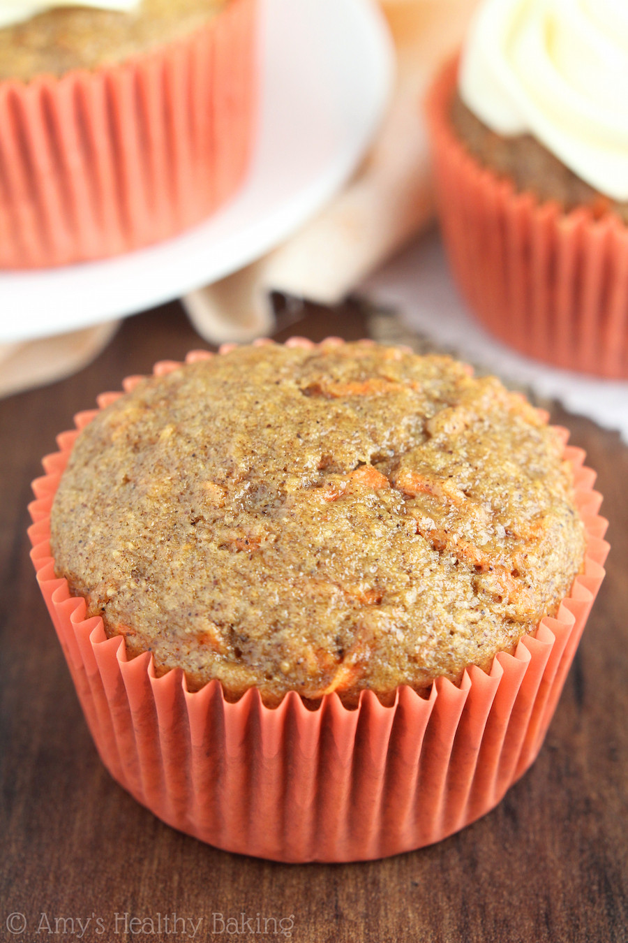 Healthy Carrot Cupcakes
 Classic Carrot Cake Cupcakes