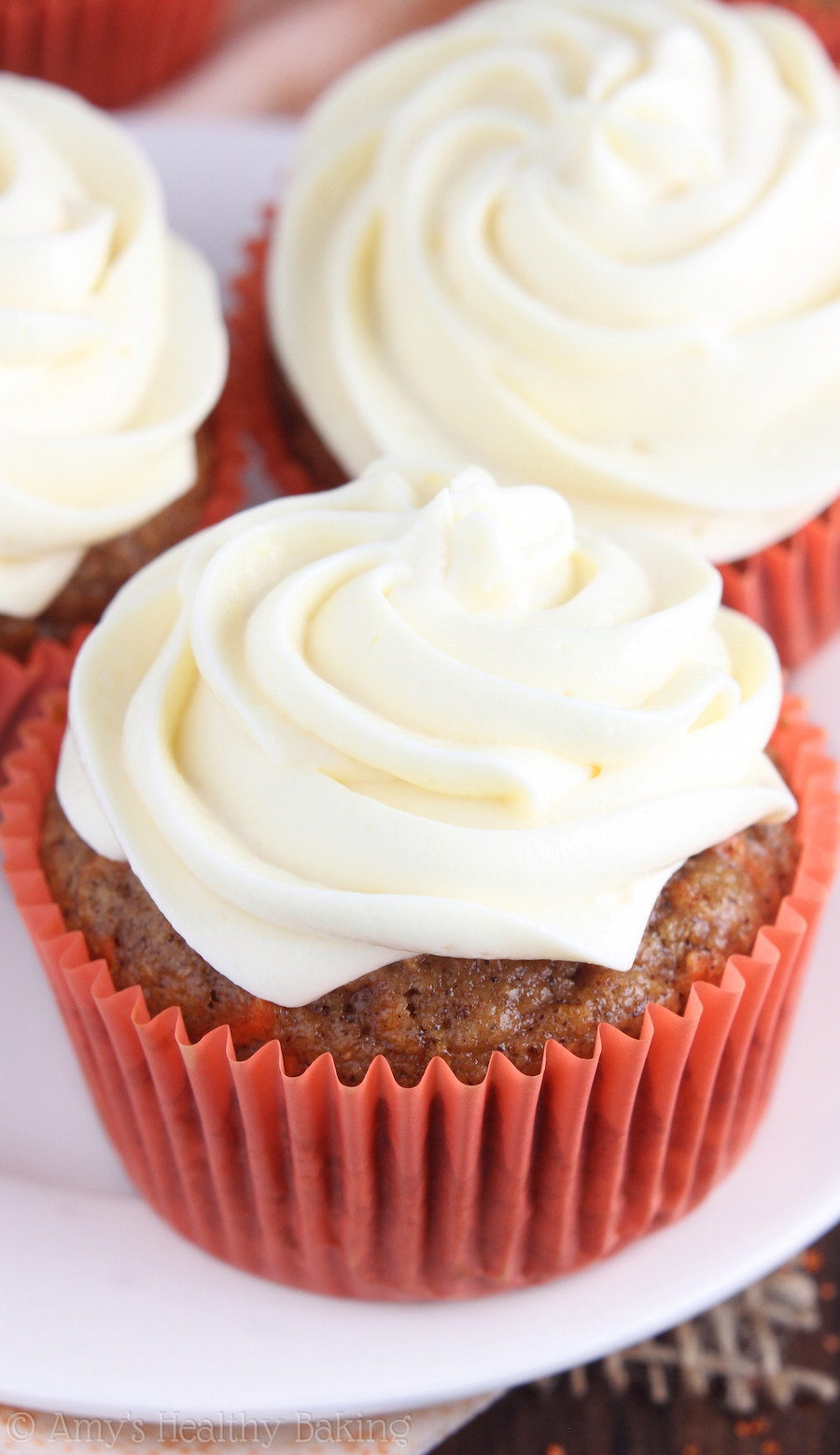 Healthy Carrot Cupcakes
 Classic Carrot Cake Cupcakes