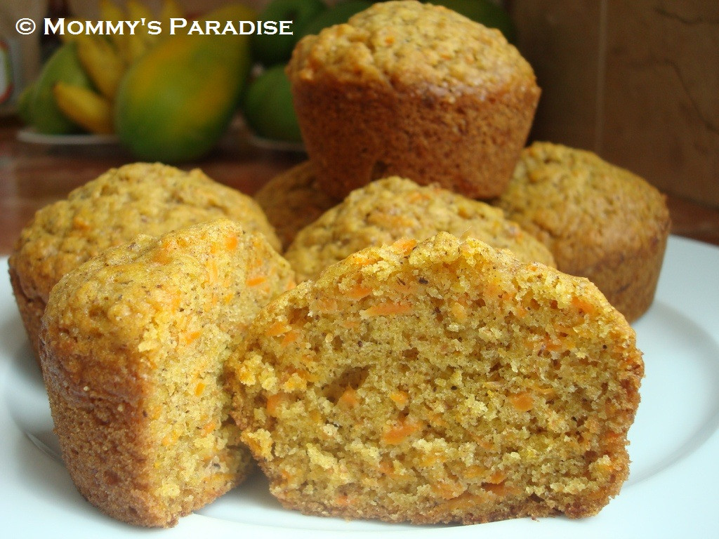 Healthy Carrot Muffins
 It’s Sweet Tooth Tuesday Healthy Carrot Muffins