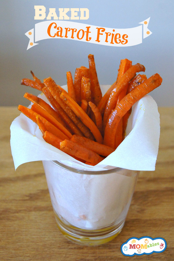 Healthy Carrot Snacks
 Carrot French Fries Baked