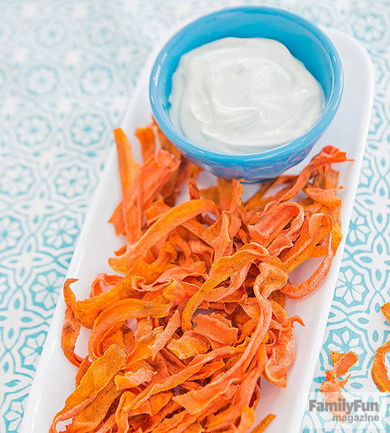 Healthy Carrot Snacks
 Healthy Snack Carrot Crisps