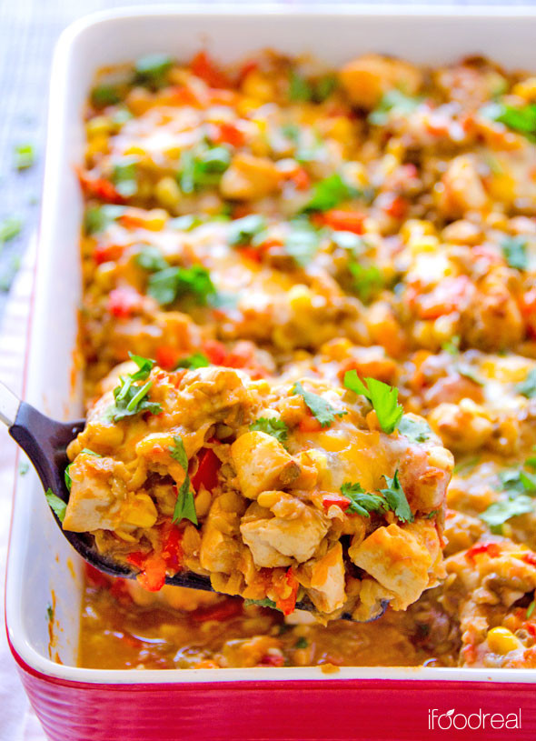 Healthy Casserole Recipes With Chicken
 easy healthy chicken casserole