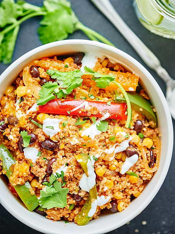 Healthy Casseroles For Two
 Healthy Mexican Casserole with Quinoa