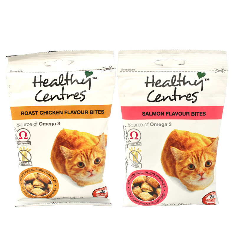 Healthy Cat Snacks
 Healthy Centres Bites Cat Treats