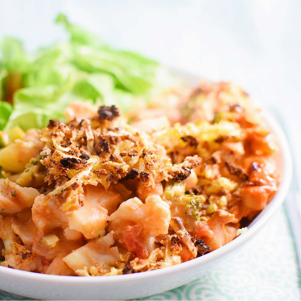 Healthy Cauliflower Casserole
 Healthy Chickpea & Cauliflower Casserole Recipe Vegan