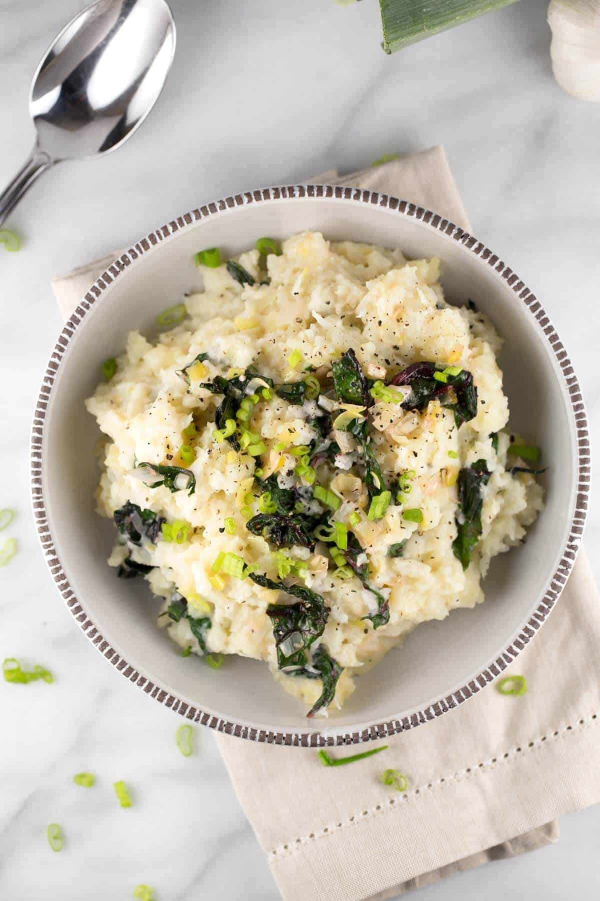 Healthy Cauliflower Mashed Potatoes
 healthy cauliflower mashed potatoes recipe