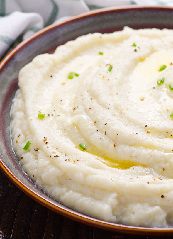 Healthy Cauliflower Mashed Potatoes
 healthy cauliflower mashed potatoes recipe