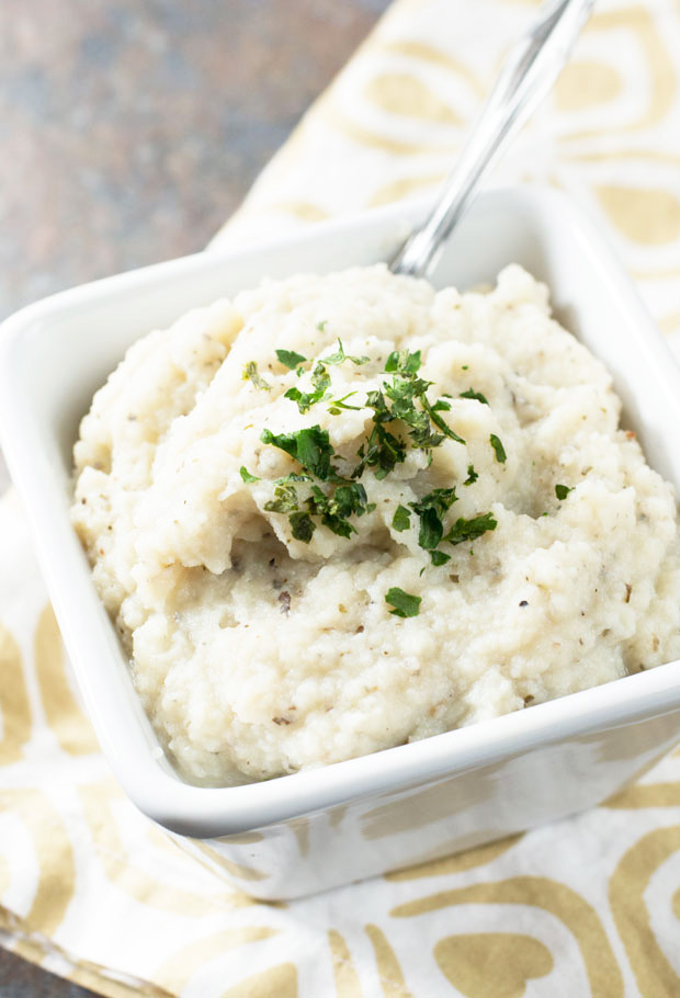 Healthy Cauliflower Mashed Potatoes
 Cauliflower Mashed Potatoes YUM