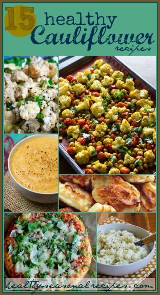 Healthy Cauliflower Recipes
 15 healthy cauliflower recipes Healthy Seasonal Recipes