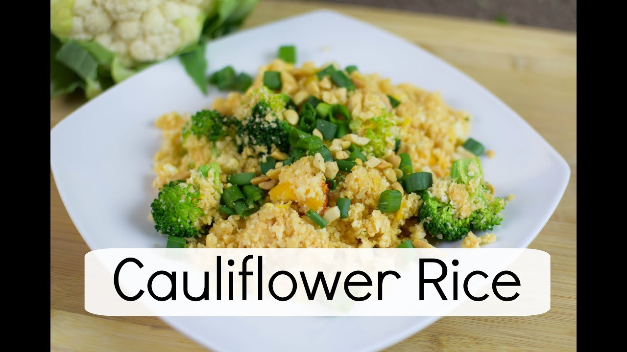 Healthy Cauliflower Recipes
 cauliflower fried rice healthy