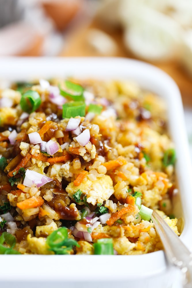 Healthy Cauliflower Recipes
 cauliflower fried rice healthy