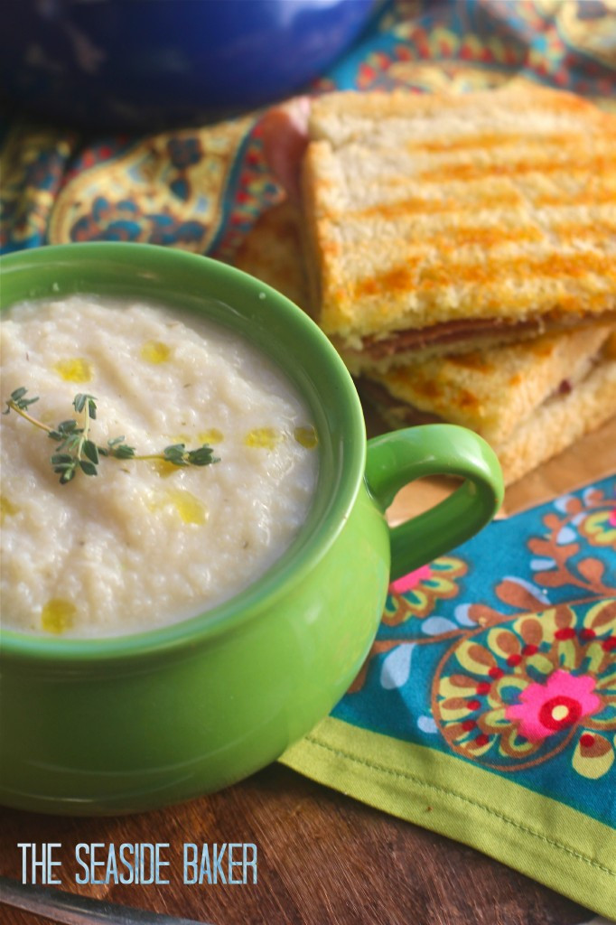 Healthy Cauliflower Soup
 Fast and Healthy Cauliflower Soup The Seaside Baker