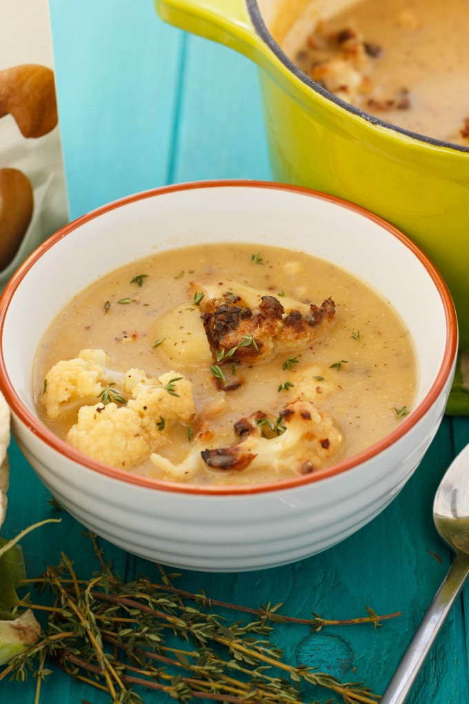 Healthy Cauliflower Soup
 creamy cauliflower soup healthy