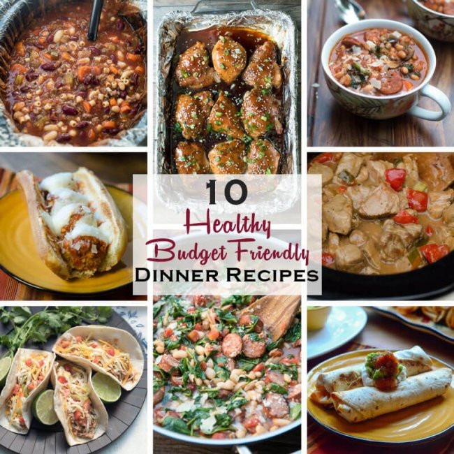 Healthy Cheap Dinner Ideas
 10 Healthy Dinner Recipes on a Bud Valerie s Kitchen