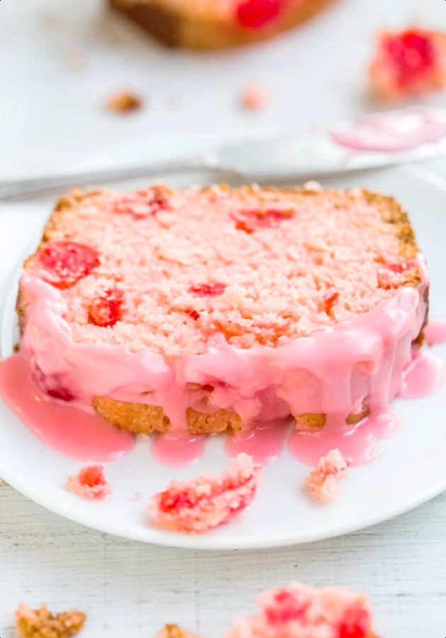 Healthy Cherry Dessert
 Cherry Almond Glazed Cake – Bake A Best Easy Healthy Fruit