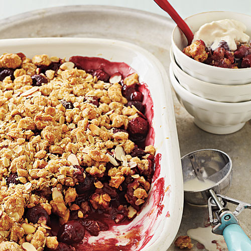 Healthy Cherry Dessert
 Our Best 4th of July Party Ideas Cherry Almond Crisp