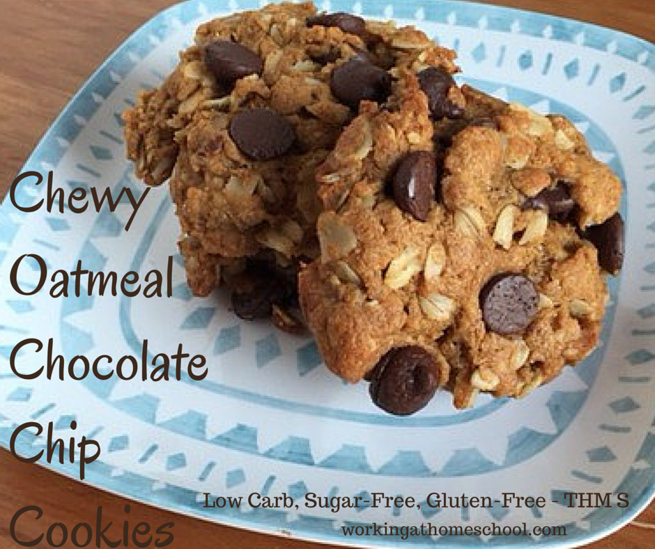 Healthy Chewy Chocolate Chip Cookies
 Trim Healthy Mama Chewy Chocolate Chip Cookies