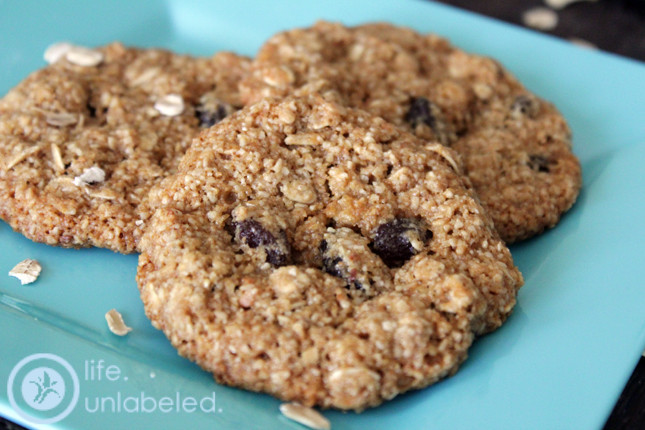 Healthy Chewy Oatmeal Cookies
 healthy chewy oatmeal raisin cookies life unlabeled