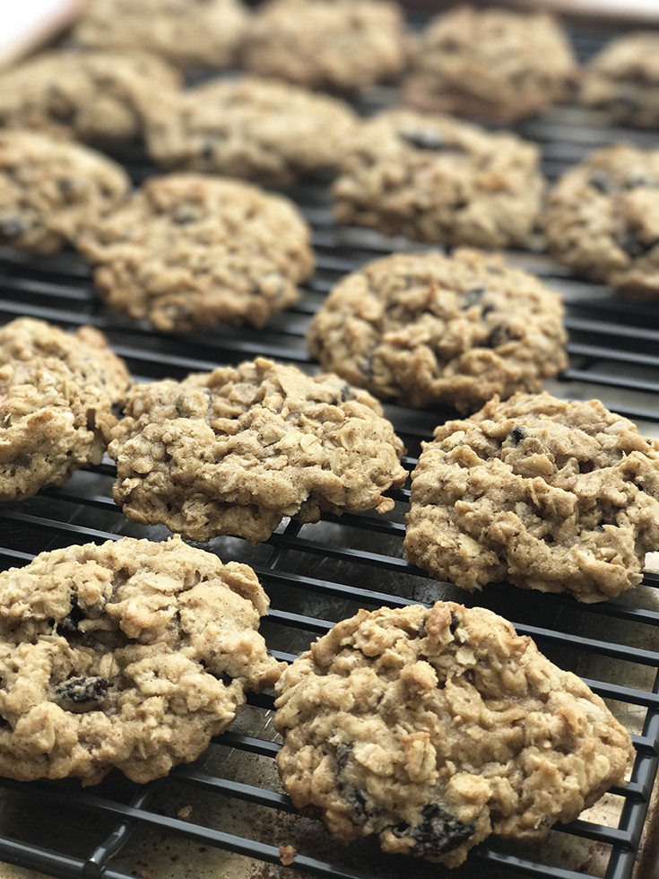 Healthy Chewy Oatmeal Raisin Cookies
 Healthier Whole Grain Soft and Chewy Oatmeal Raisin