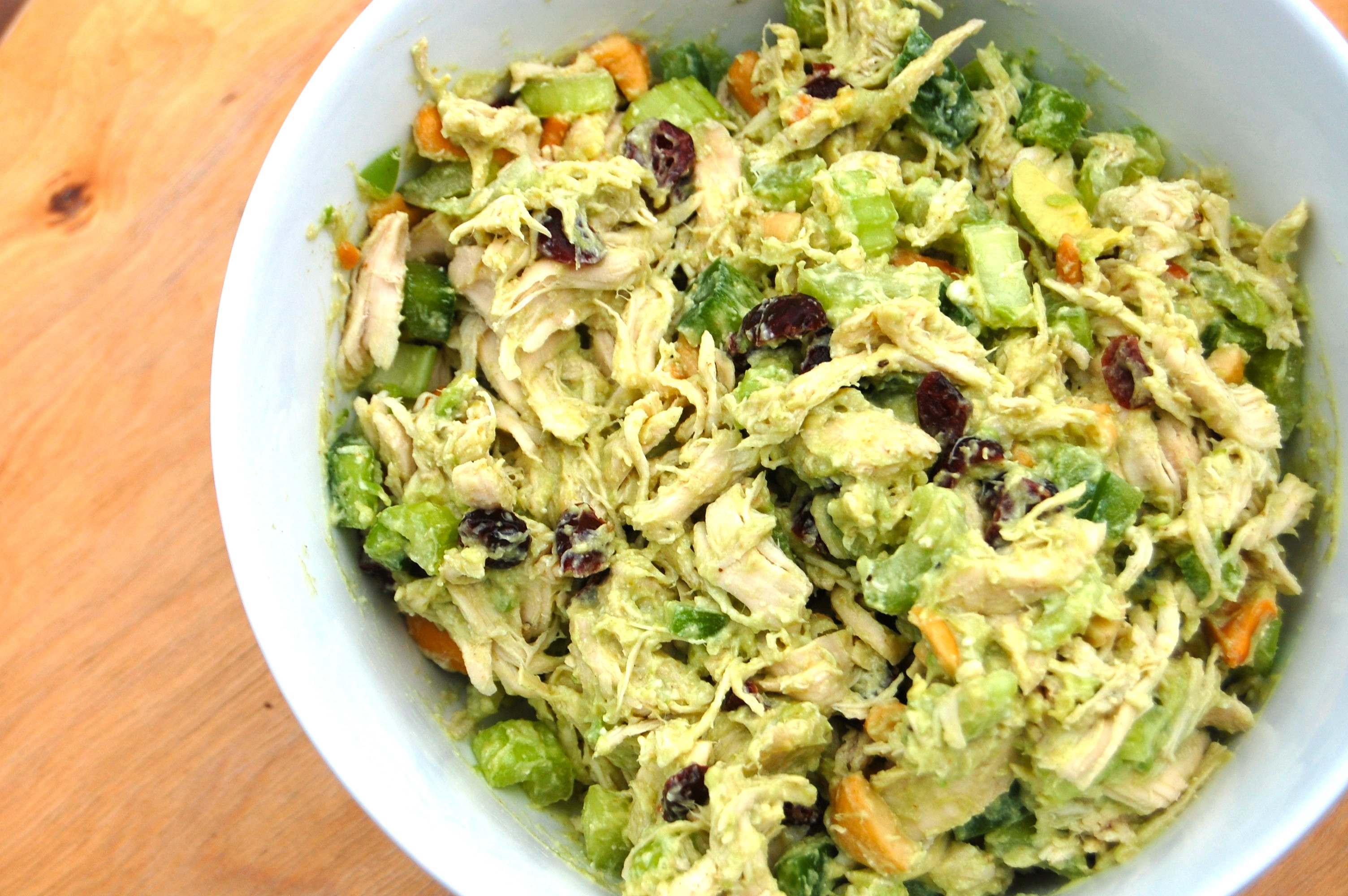 Healthy Chicken And Avocado Recipes
 Avocado Cashew Chicken Salad