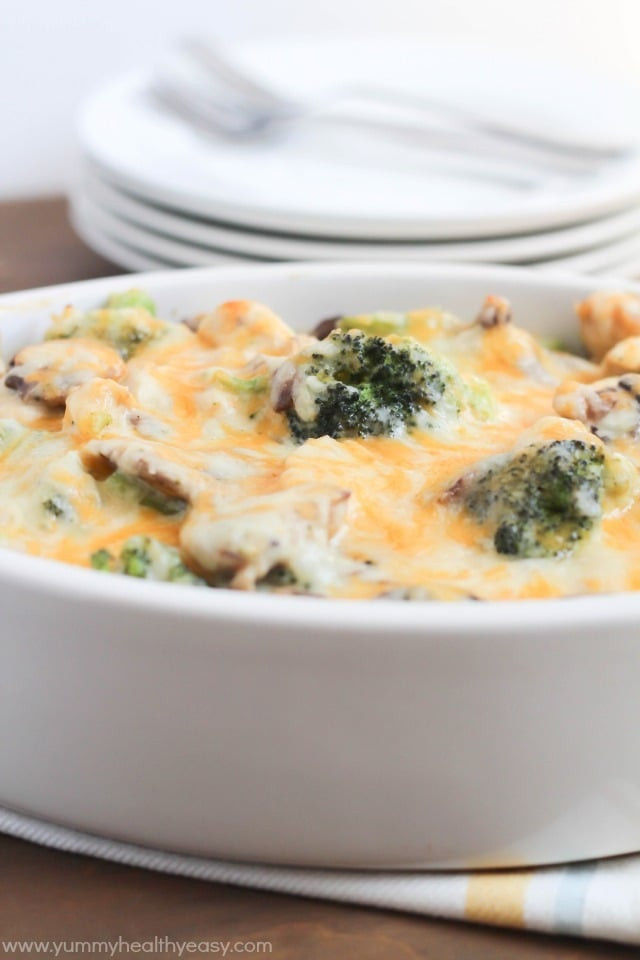 Healthy Chicken And Broccoli Casserole Recipes
 Skinny Chicken & Broccoli Casserole Yummy Healthy Easy