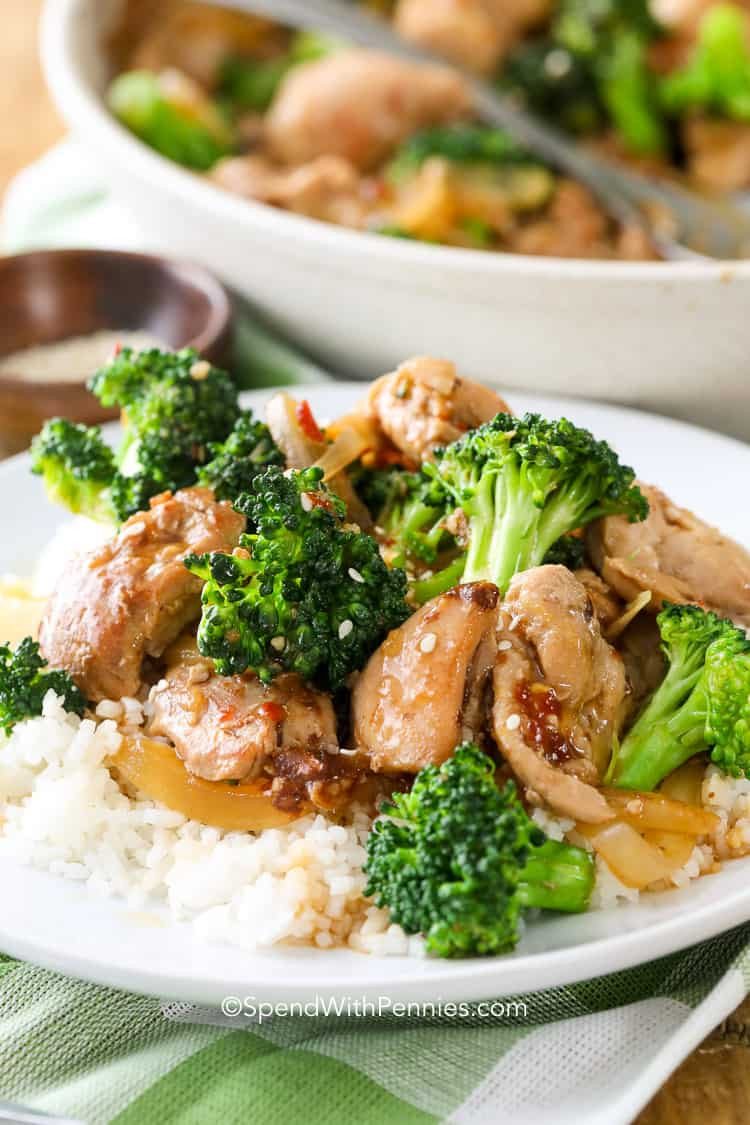 Healthy Chicken And Broccoli Stir Fry
 Chicken and Broccoli Stir Fry Spend With Pennies