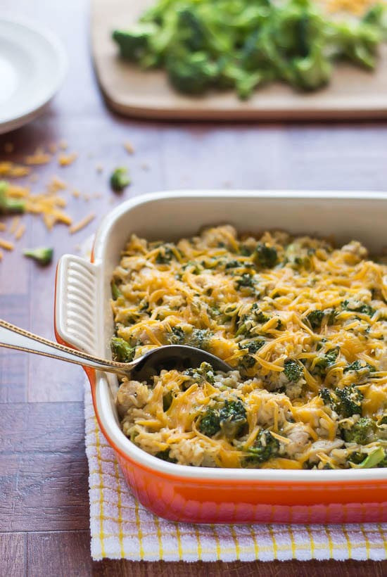 Healthy Chicken And Brown Rice Casserole
 Chicken Broccoli Rice Casserole