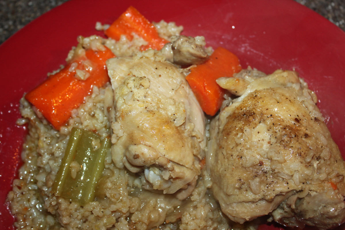 Healthy Chicken And Brown Rice Recipes
 Chicken and Brown Rice Recipe A e Pot Healthy Meal
