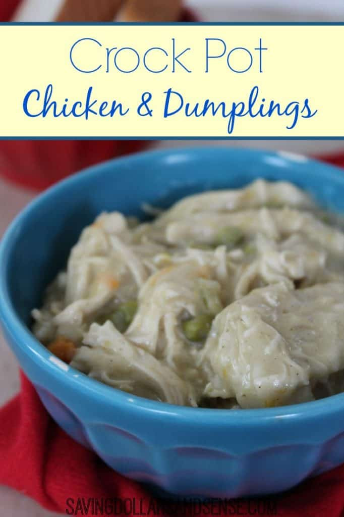 Healthy Chicken And Dumplings Crock Pot
 Crockpot Chicken and Dumplings