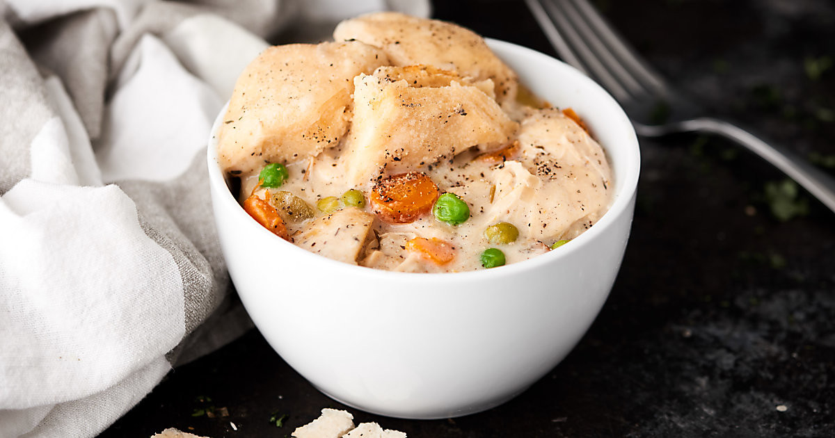 Healthy Chicken And Dumplings Crock Pot
 Crockpot Chicken and Dumplings Recipe No Cream of "X" Soup