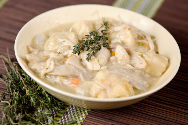 Healthy Chicken And Dumplings Crock Pot
 Eat your feelings with these slow cooker fort foods