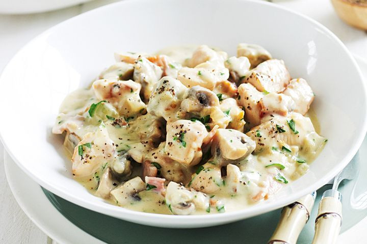 Healthy Chicken And Mushroom Casserole
 Speedy chicken and mushroom casserole