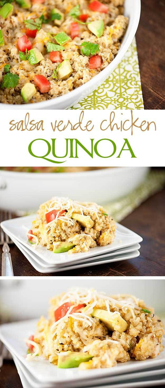 Healthy Chicken And Quinoa Recipes
 Best 20 Chicken quinoa recipes ideas on Pinterest