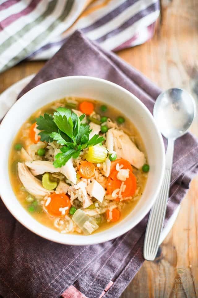 Healthy Chicken And Rice Soup
 Chicken and Rice Soup • The Healthy Foo
