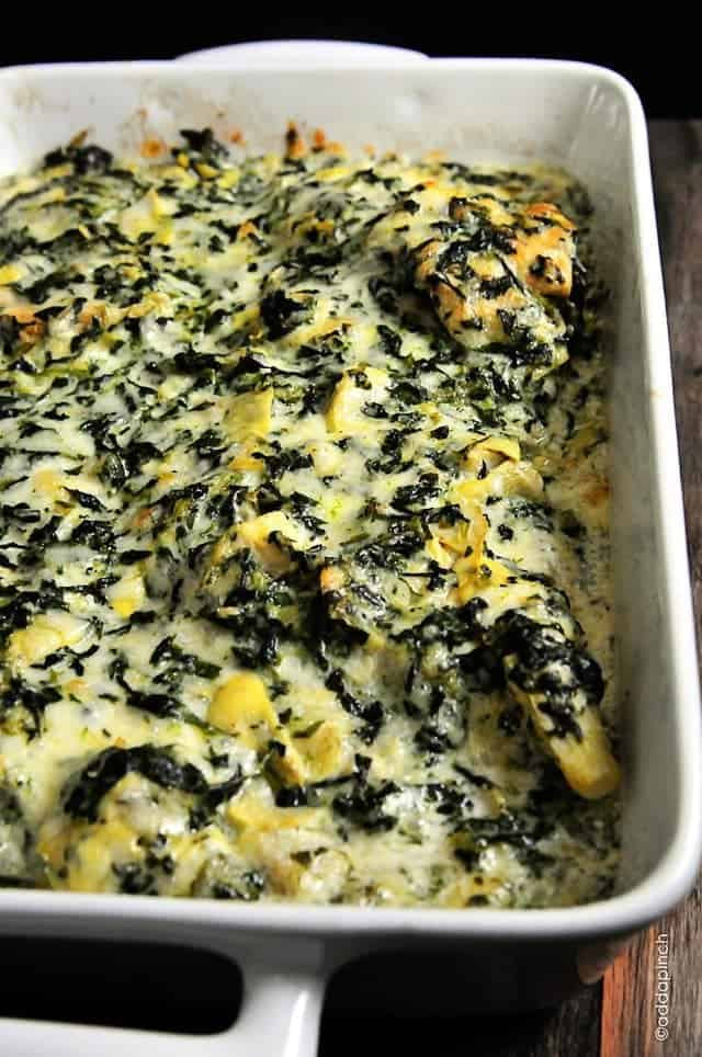 Healthy Chicken And Spinach Casserole
 Spinach Artichoke Chicken Recipe Cooking