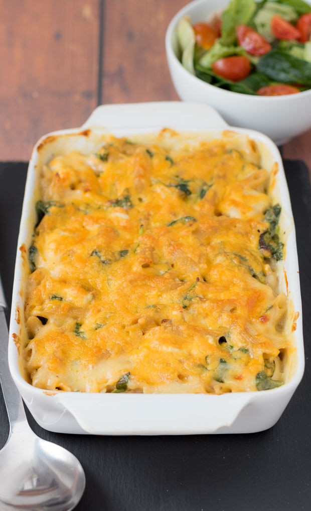 Healthy Chicken And Spinach Casserole
 Easy Chicken Spinach Pasta Bake Neils Healthy Meals