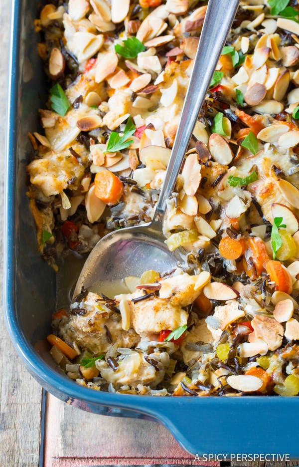 Healthy Chicken And Wild Rice Casserole
 healthy chicken wild rice casserole