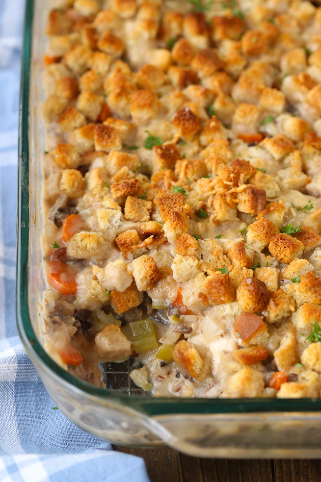 Healthy Chicken And Wild Rice Casserole
 Chicken Wild Rice Casserole