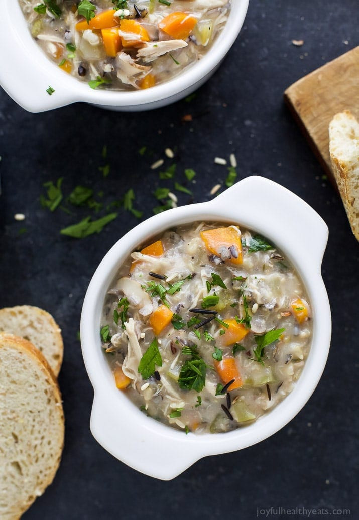 Healthy Chicken And Wild Rice Soup
 Crock Pot Chicken & Wild Rice Soup