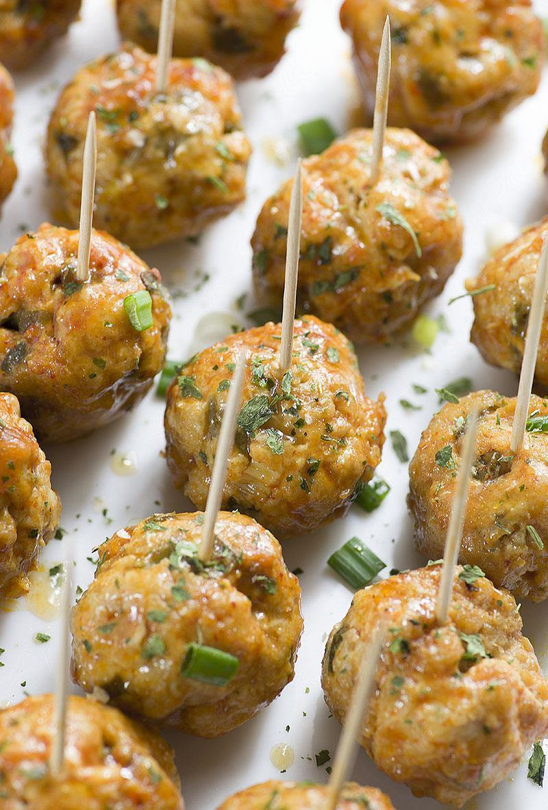 Healthy Chicken Appetizers the top 20 Ideas About Buffalo Chicken Meatballs