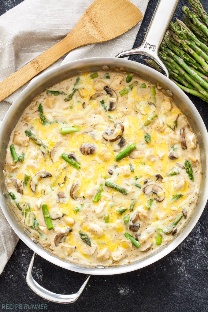 Healthy Chicken Asparagus Casserole
 e Pot Creamy Chicken and Asparagus Casserole Recipe Runner