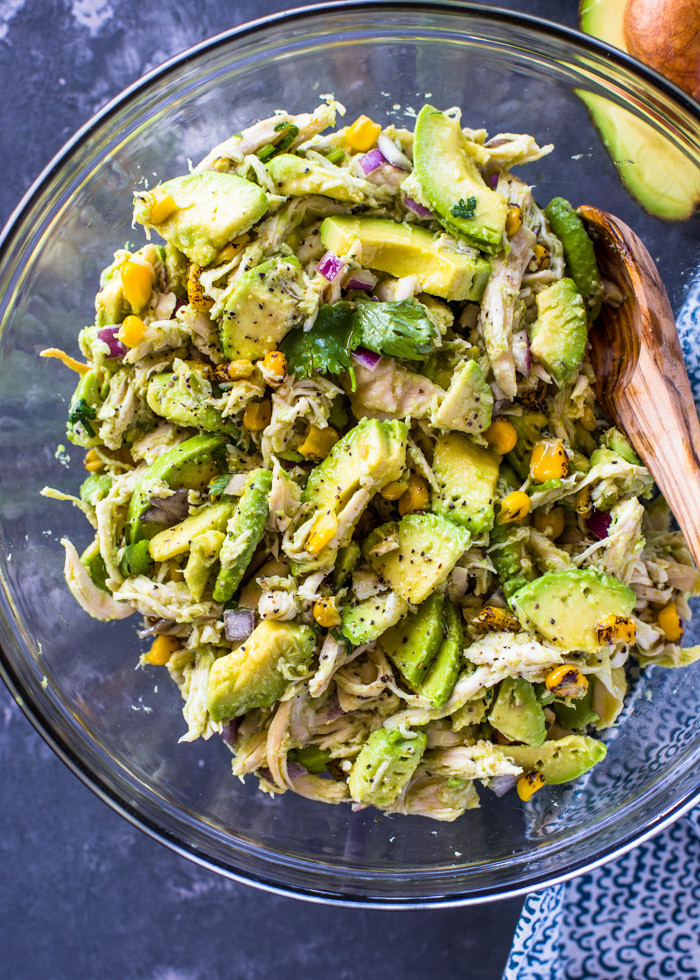 Healthy Chicken Avocado Recipes
 Healthy Avocado Chicken Salad
