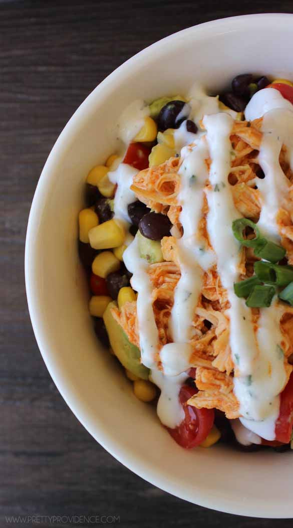 Healthy Chicken Bowl Recipes
 Healthy Buffalo Chicken Bowls