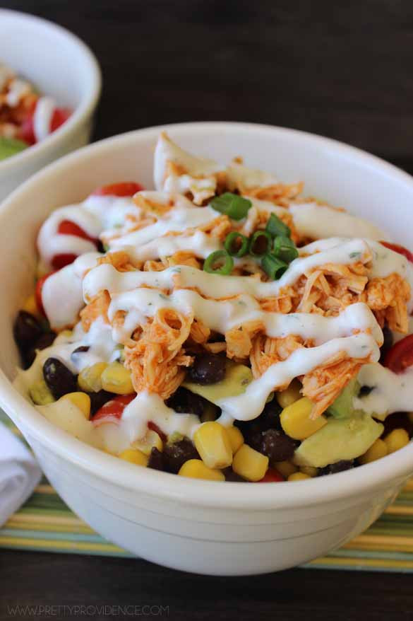 Healthy Chicken Bowl Recipes
 Healthy Buffalo Chicken Bowls