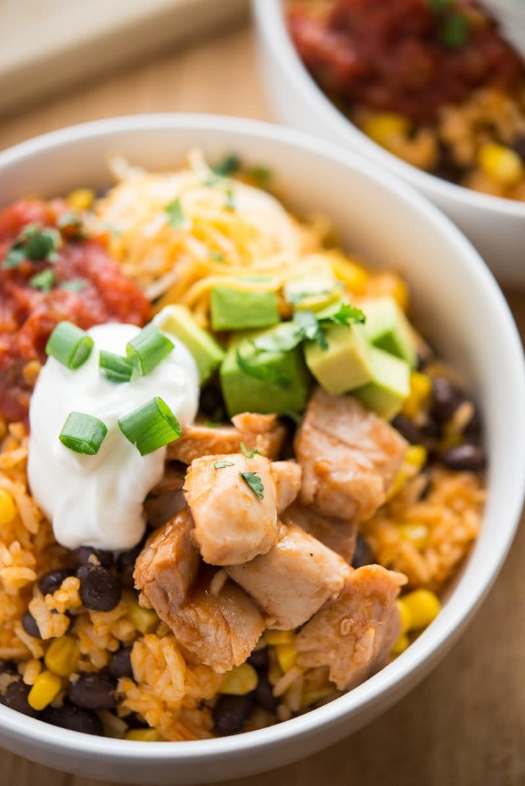 Healthy Chicken Bowl Recipes
 Top 10 Healthy and Fast Bowl Recipes for Lunch Top Inspired