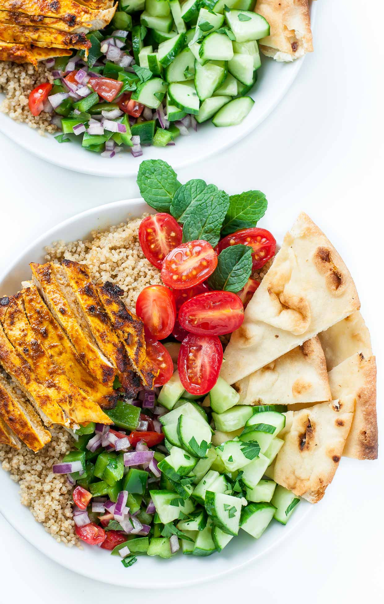 Healthy Chicken Bowl Recipes
 Healthy Chicken Shawarma Quinoa Bowls Peas And Crayons