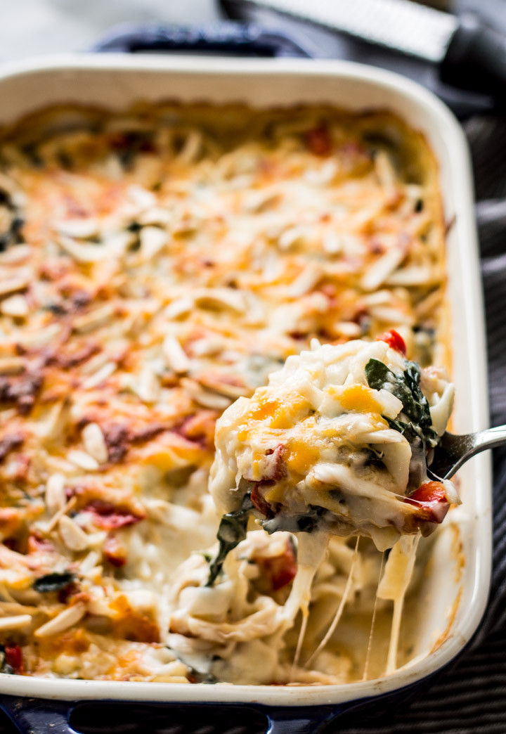 Healthy Chicken Casserole Low Carb
 Low Carb Chicken Tetrazzini