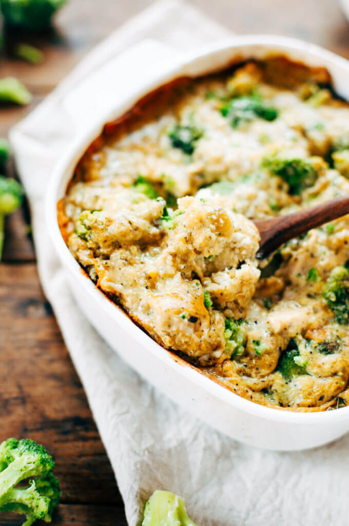 Healthy Chicken Cauliflower Casserole
 Chicken Broccoli Cauliflower Rice Casserole Paleo Gluten