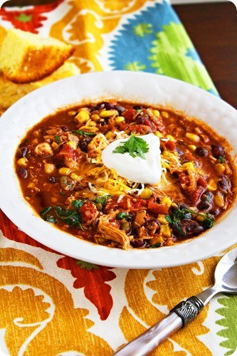 Healthy Chicken Chili Crock Pot
 Crock Pot Chicken Taco Chili